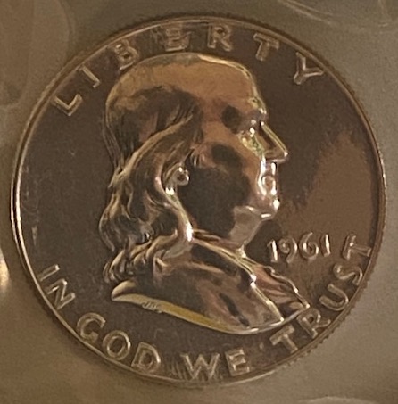 1961-Franklin-Half-In-Mint-Wrapper